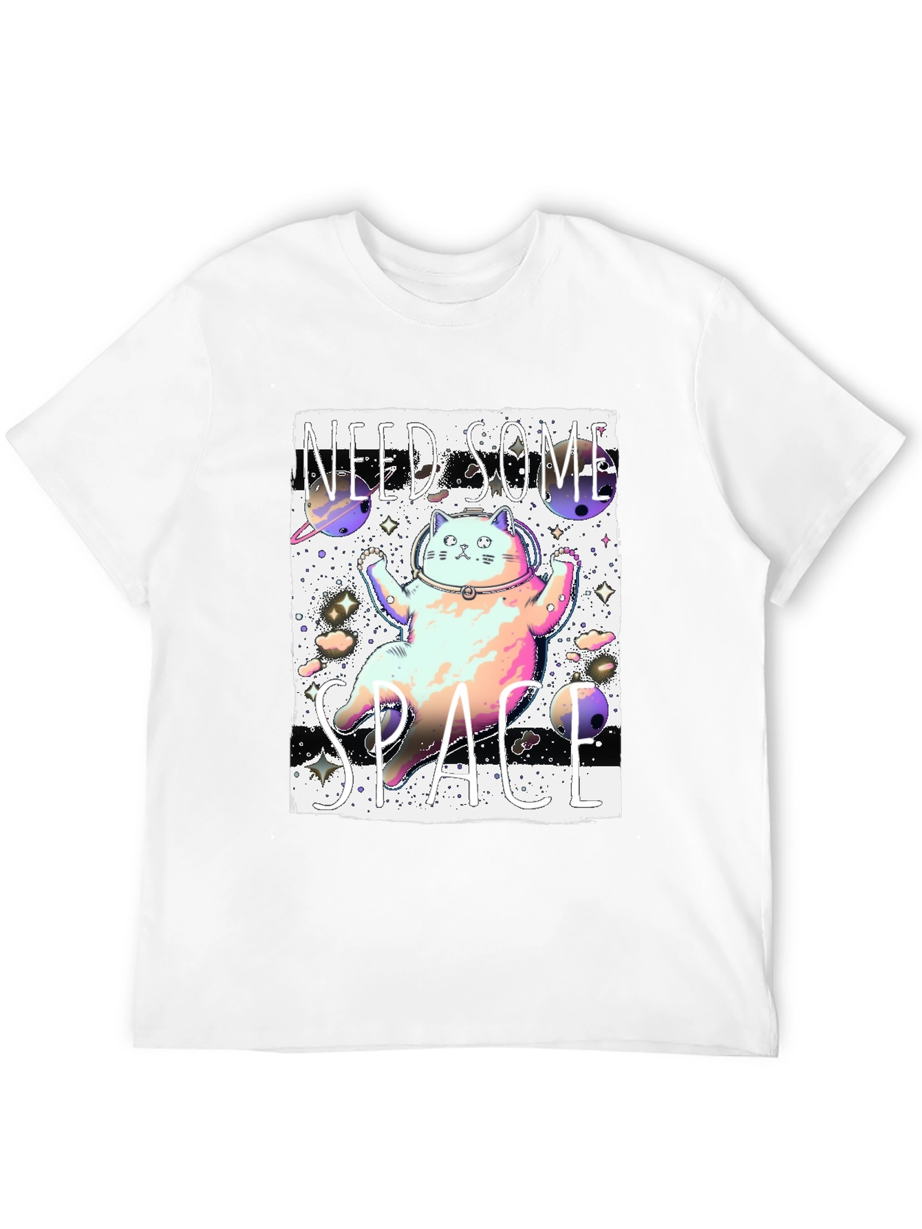 Cosmic Cat T-Shirt - Need Some Space