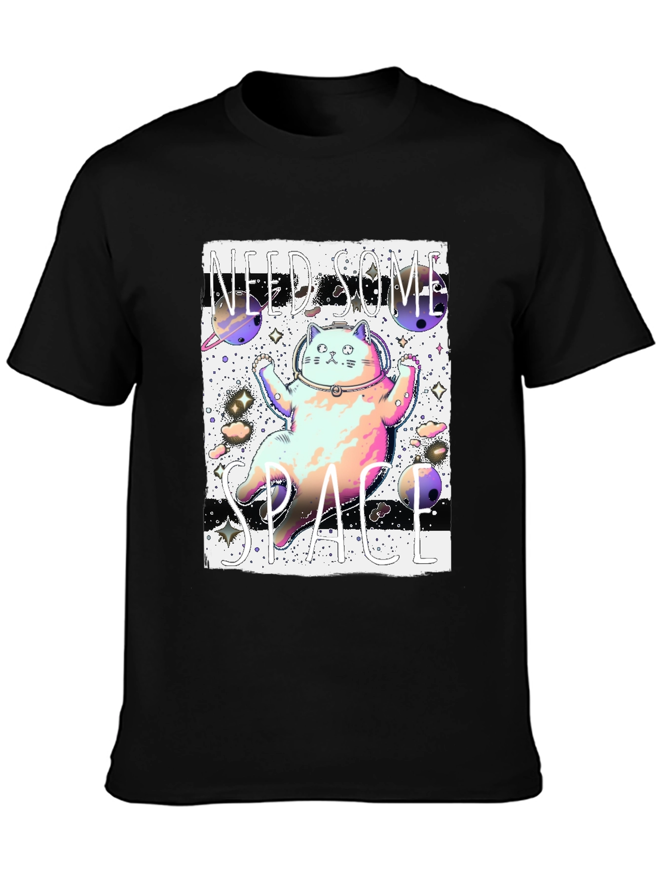 Cosmic Cat T-Shirt - Need Some Space