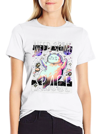 Cosmic Cat T-Shirt - Need Some Space