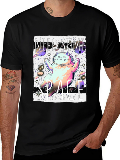 Cosmic Cat T-Shirt - Need Some Space
