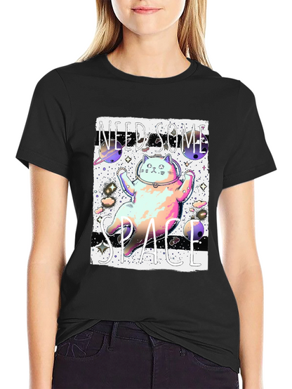 Cosmic Cat T-Shirt - Need Some Space