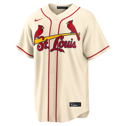 St. Louis Cardinals Nike Alternate Replica Jersey - Cream
