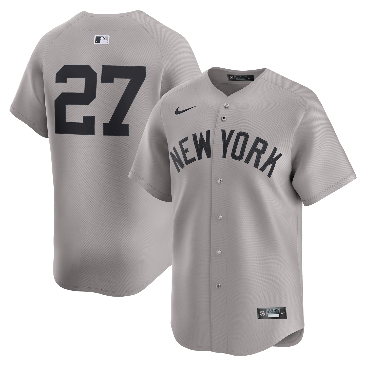 Giancarlo Stanton New York Yankees Nike Road Limited Player Jersey - Gray
