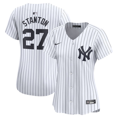 Giancarlo Stanton New York Yankees Nike Women's Home Limited Player Jersey - White