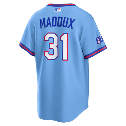 Greg Maddux Atlanta Braves Nike 2026 City Connect Stadium Jersey - Powder Blue