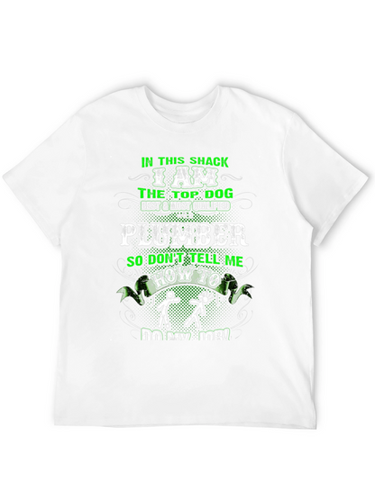 Plumber Top Dog Graphic T-Shirt
