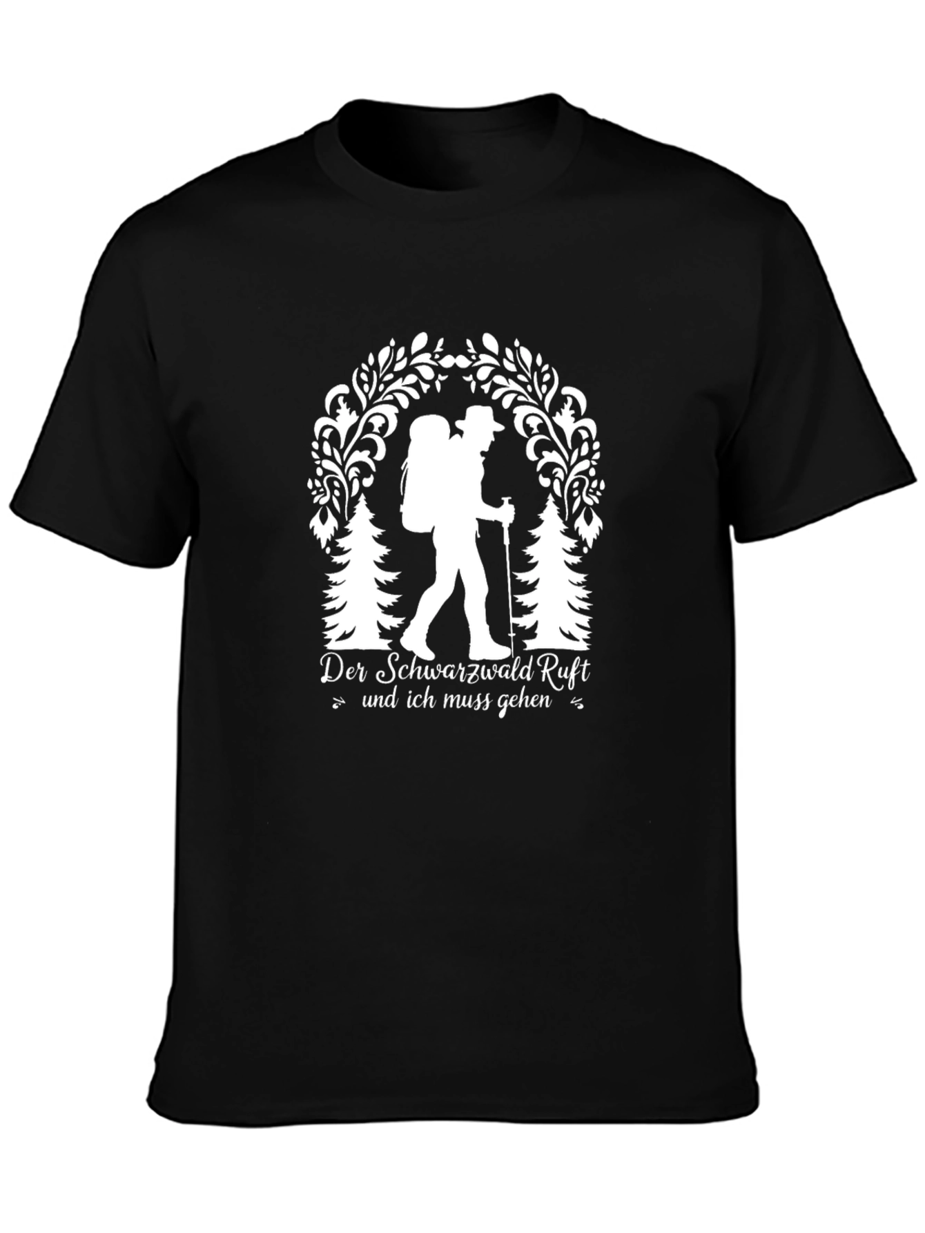 Black Forest Hiking T-Shirt - Adventure Awaits!