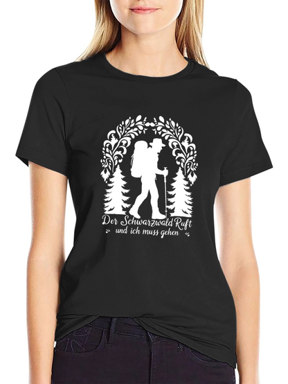 Black Forest Hiking T-Shirt - Adventure Awaits!