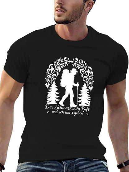 Black Forest Hiking T-Shirt - Adventure Awaits!