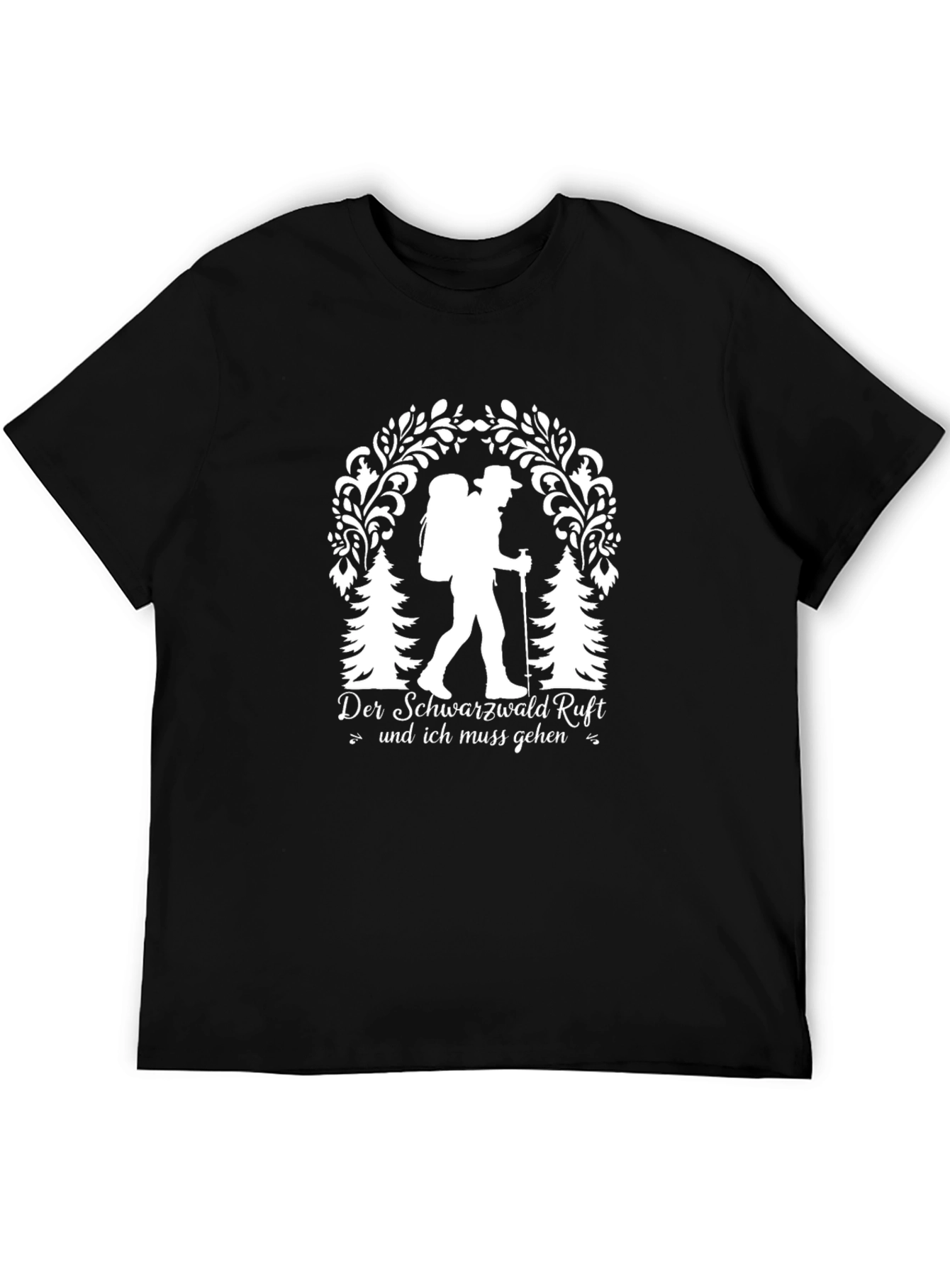 Black Forest Hiking T-Shirt - Adventure Awaits!