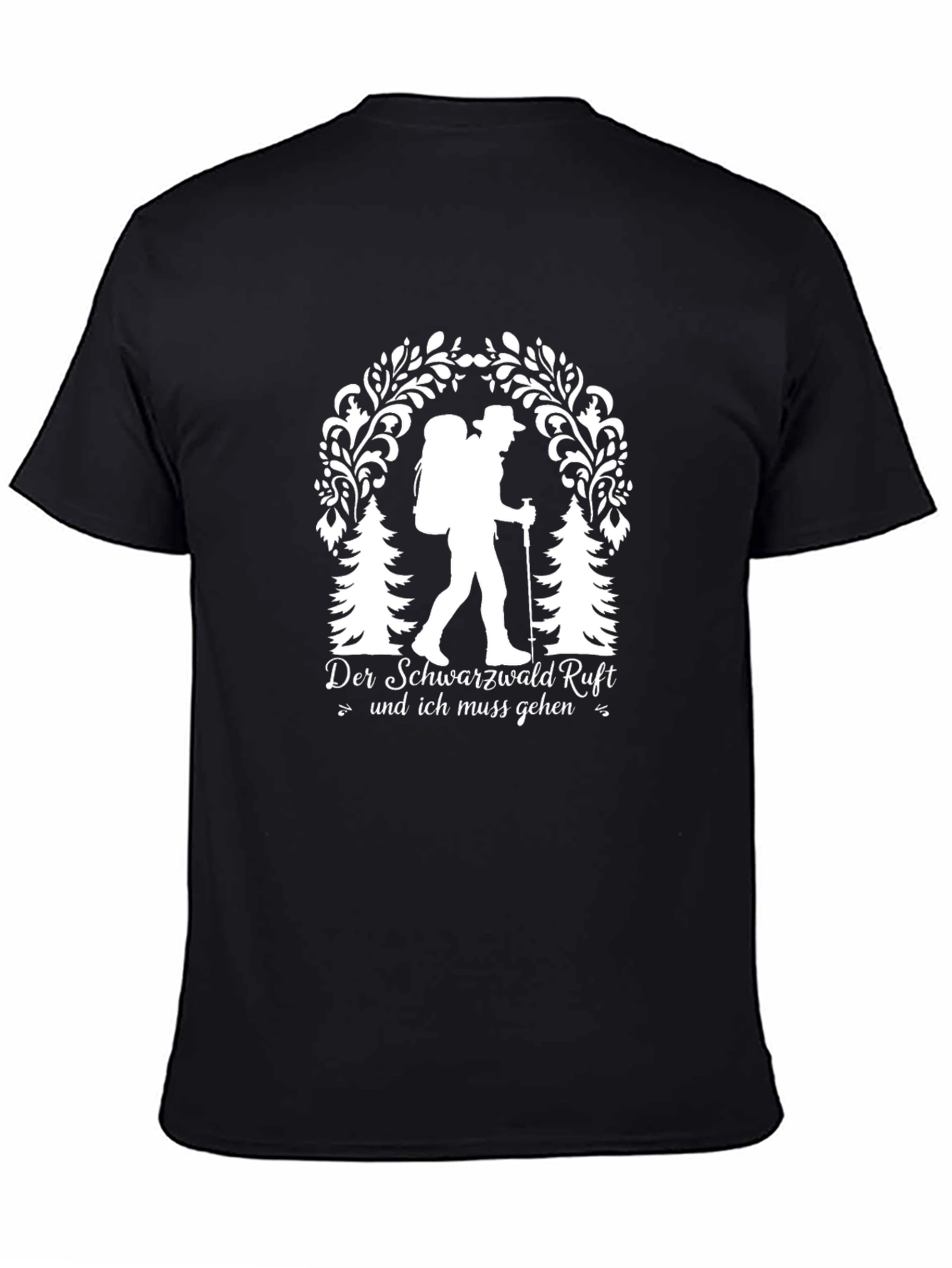 Black Forest Hiking T-Shirt - Adventure Awaits!