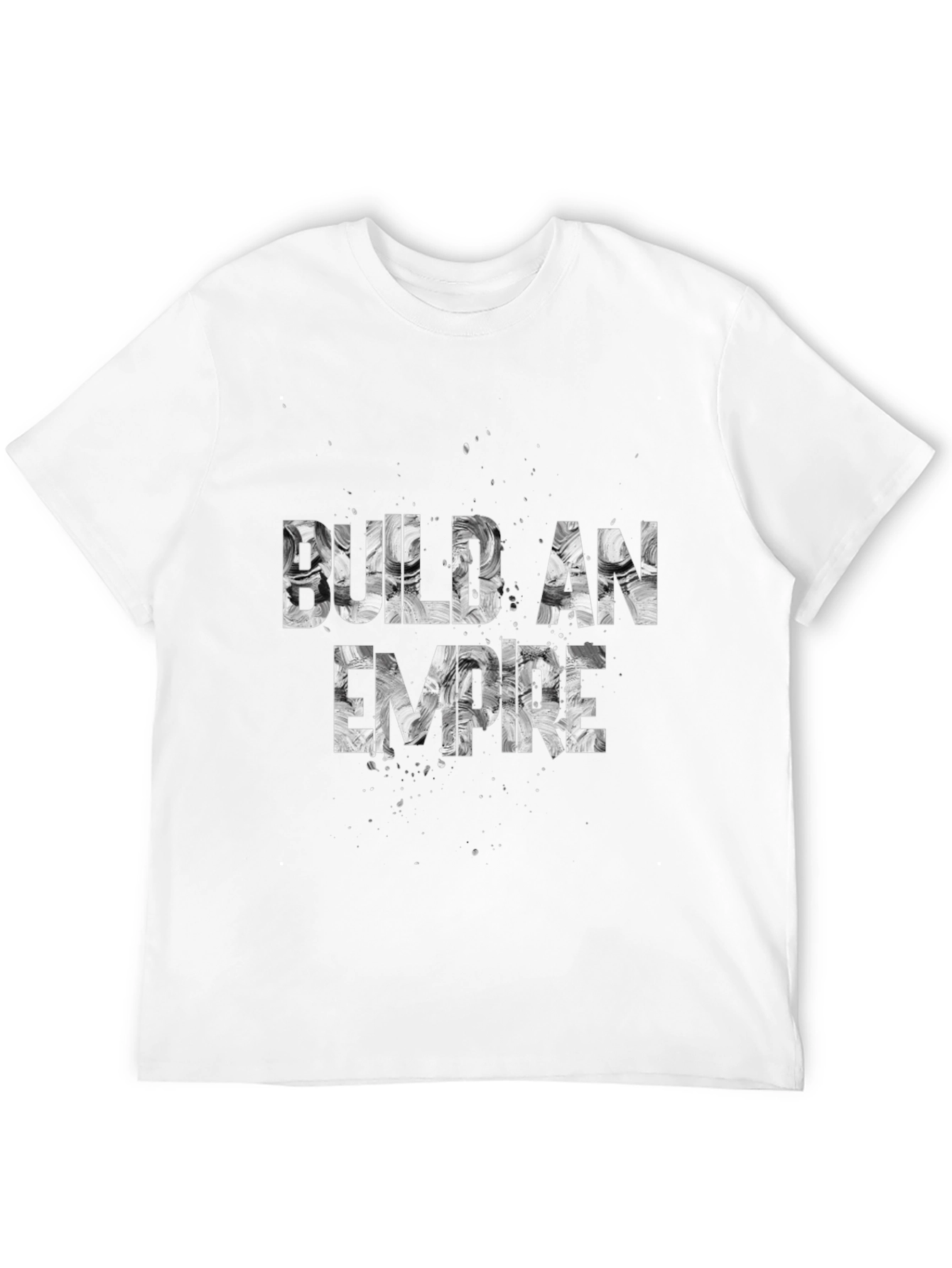 Build an Empire Black Graphic Tee Shirt