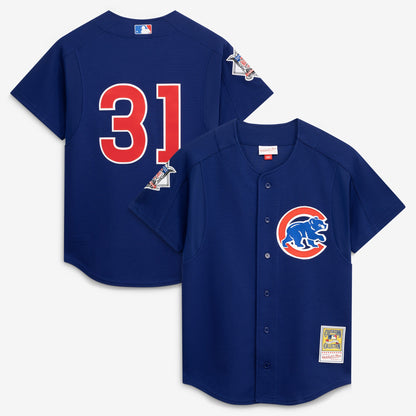 Greg Maddux Chicago Cubs Mitchell &amp;amp; Ness Cooperstown Collection 2005 Batting Practice Jersey - Royal