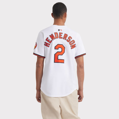 Gunnar Henderson Baltimore Orioles Nike Home Limited Player Jersey - White