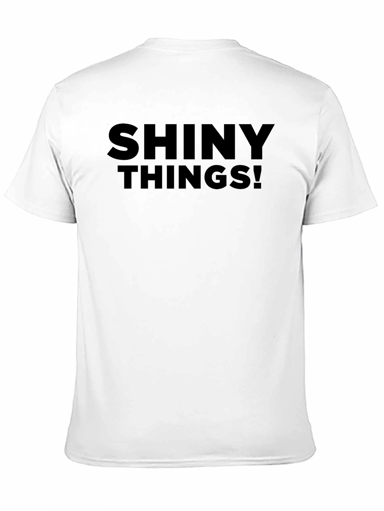 Shiny Things! Black Graphic Tee - Mens