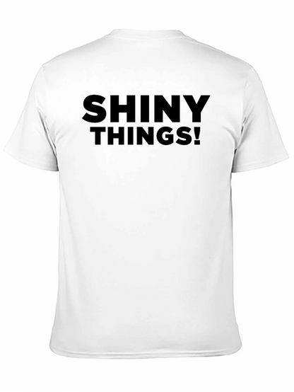 Shiny Things! Black Graphic Tee - Mens