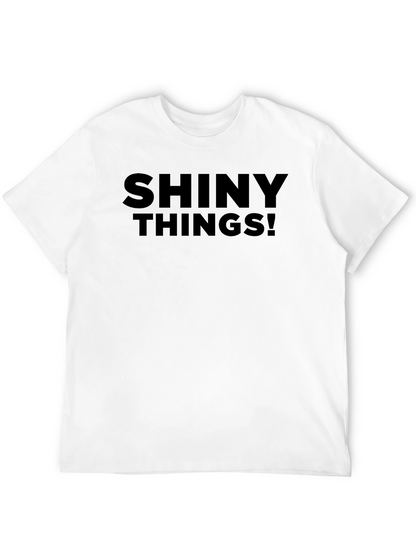 Shiny Things! Black Graphic Tee - Mens