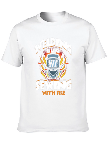 Welding is Like Sewing with Fire T-Shirt