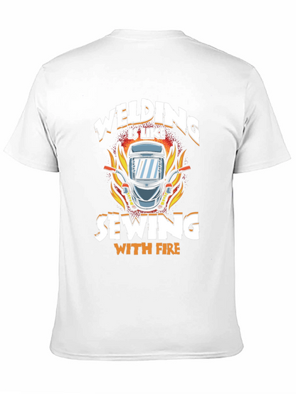 Welding is Like Sewing with Fire T-Shirt