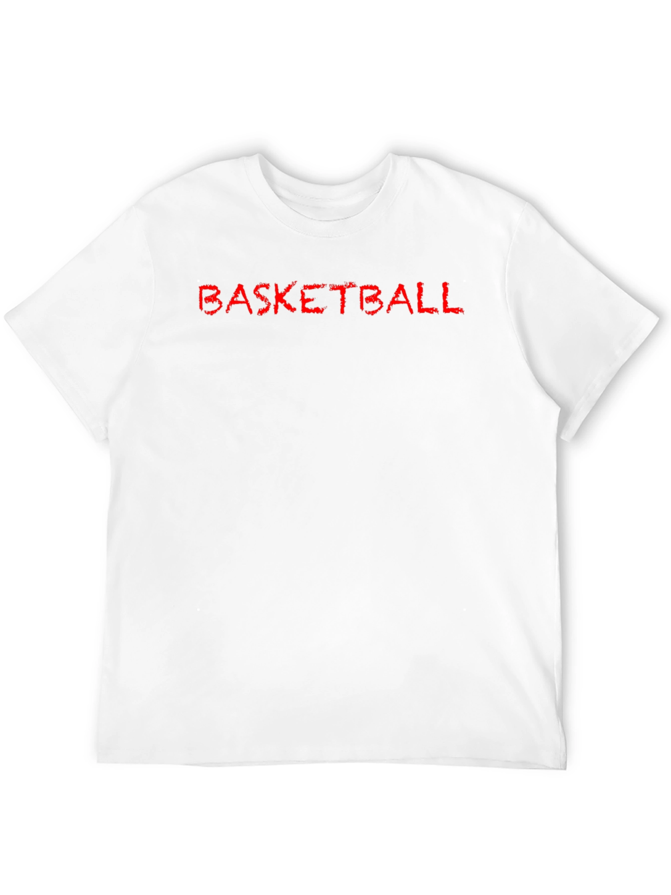 Basketball Graphic Tee - Casual Black T-Shirt