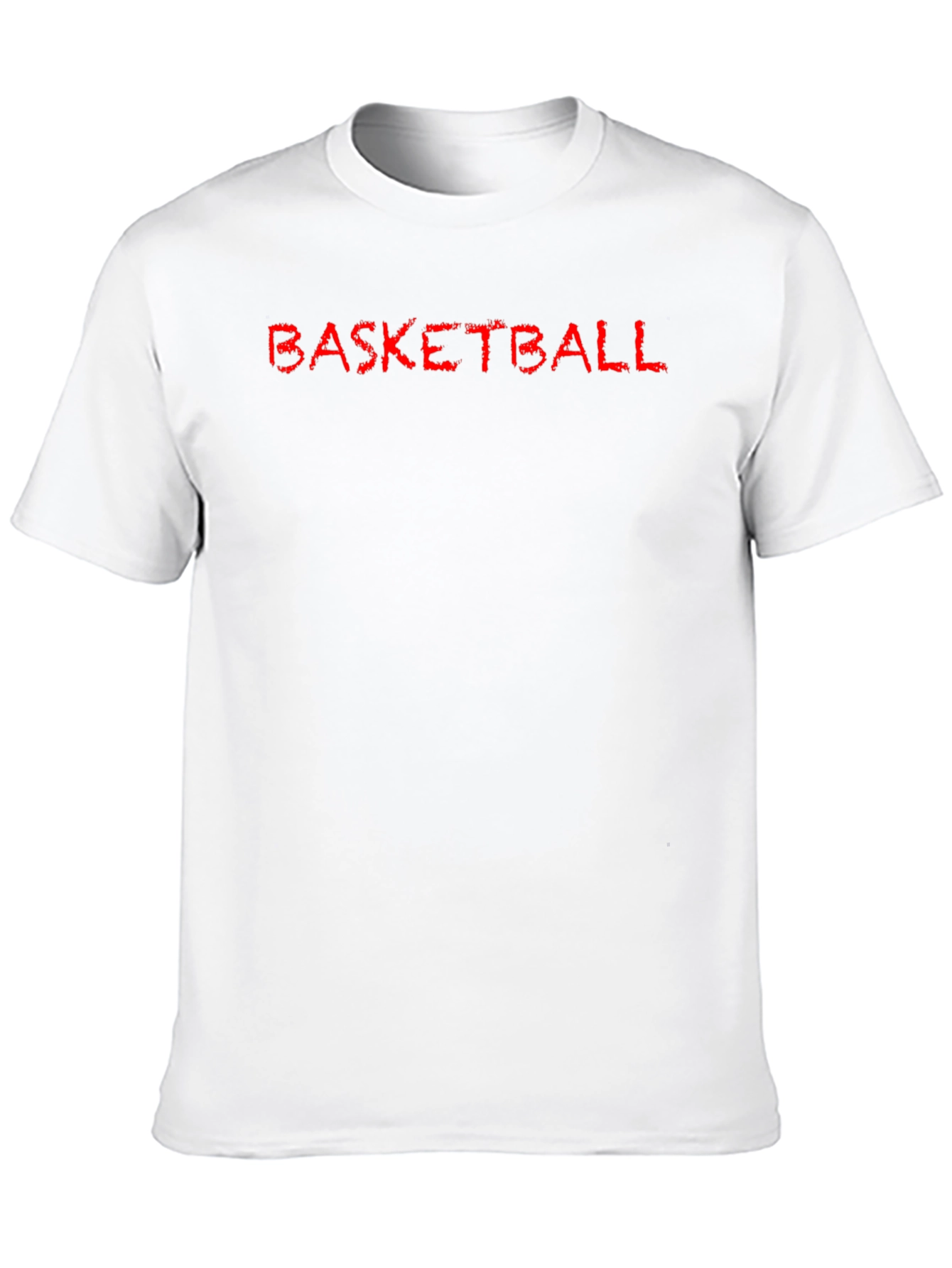 Basketball Graphic Tee - Casual Black T-Shirt
