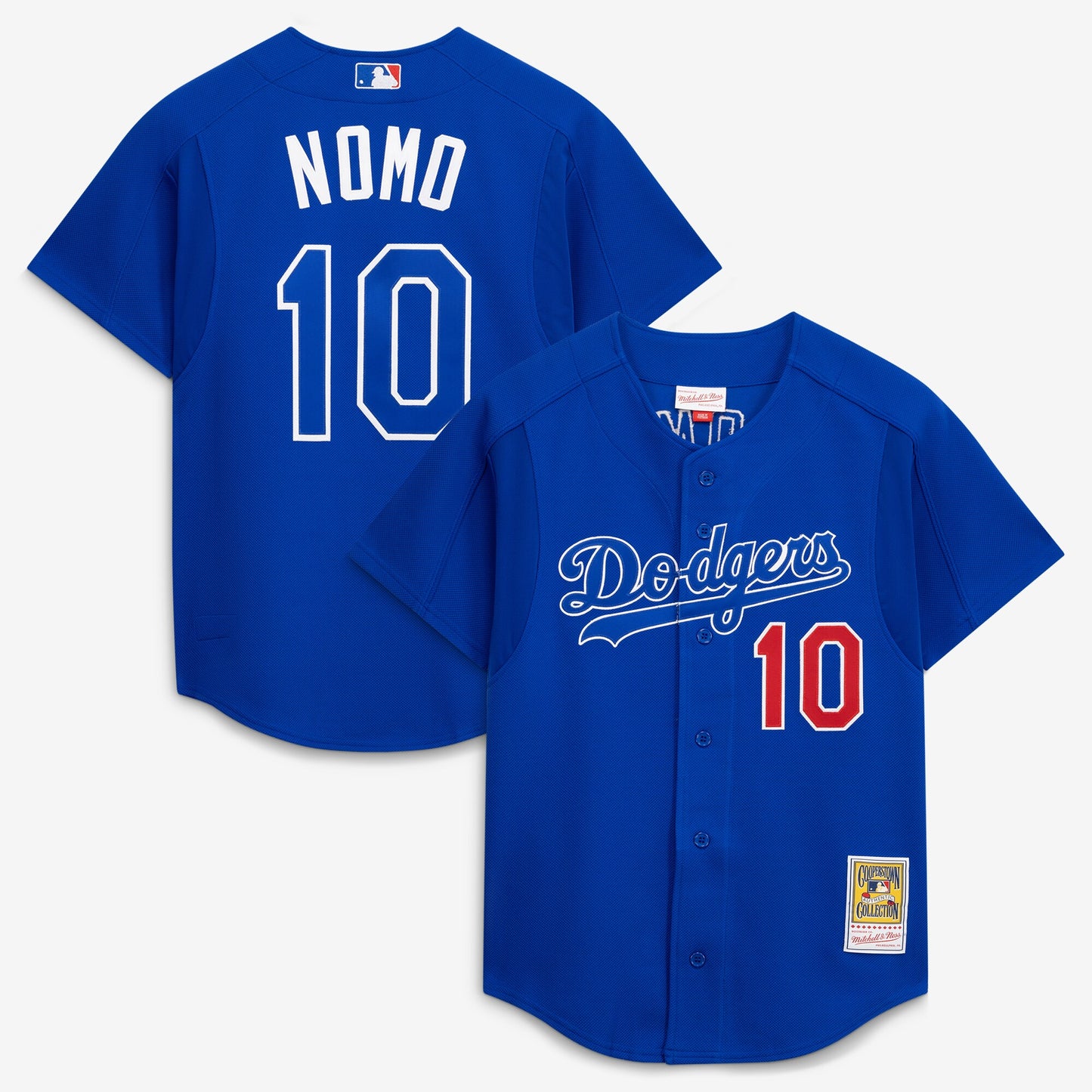 Hideo Nomo Los Angeles Dodgers Mitchell &amp;amp; Ness Cooperstown Collection 2004 Batting Practice Jersey - Royal
