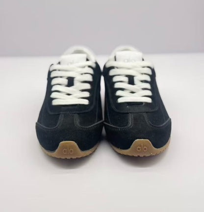 ALO All-black German training shoes