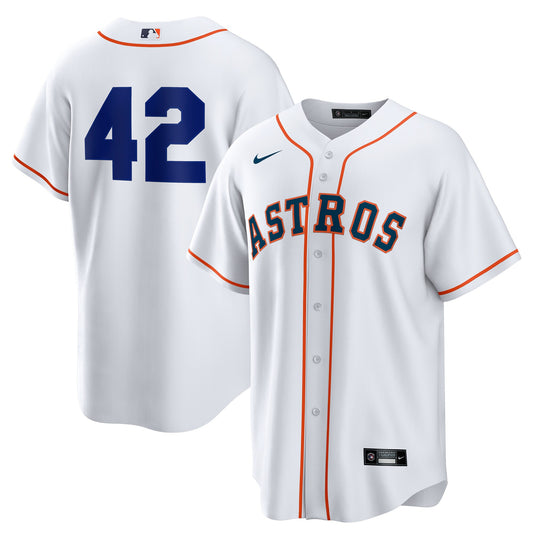 Houston Astros Nike Home 2025 Jackie Robinson Day Replica Jersey - White