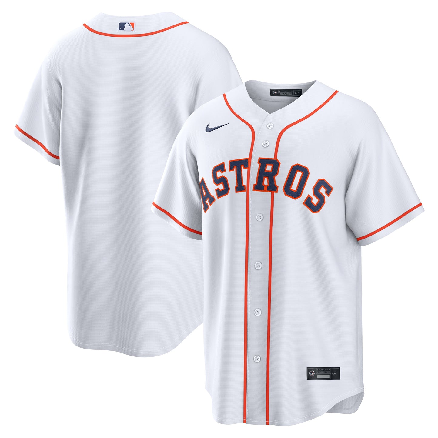 Houston Astros Nike Home Replica Jersey - White