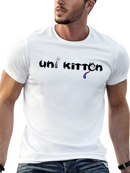 Uni Kitten Black T-Shirt