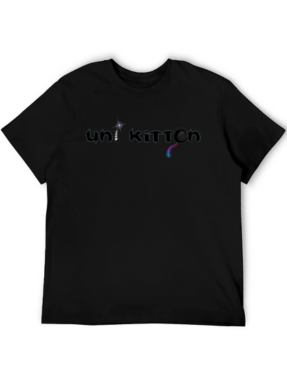 Uni Kitten Black T-Shirt