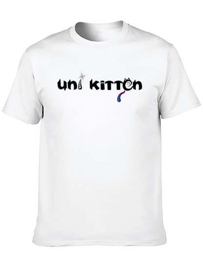 Uni Kitten Black T-Shirt