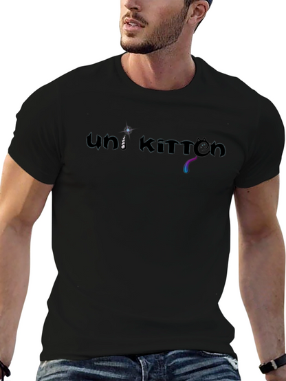 Uni Kitten Black T-Shirt