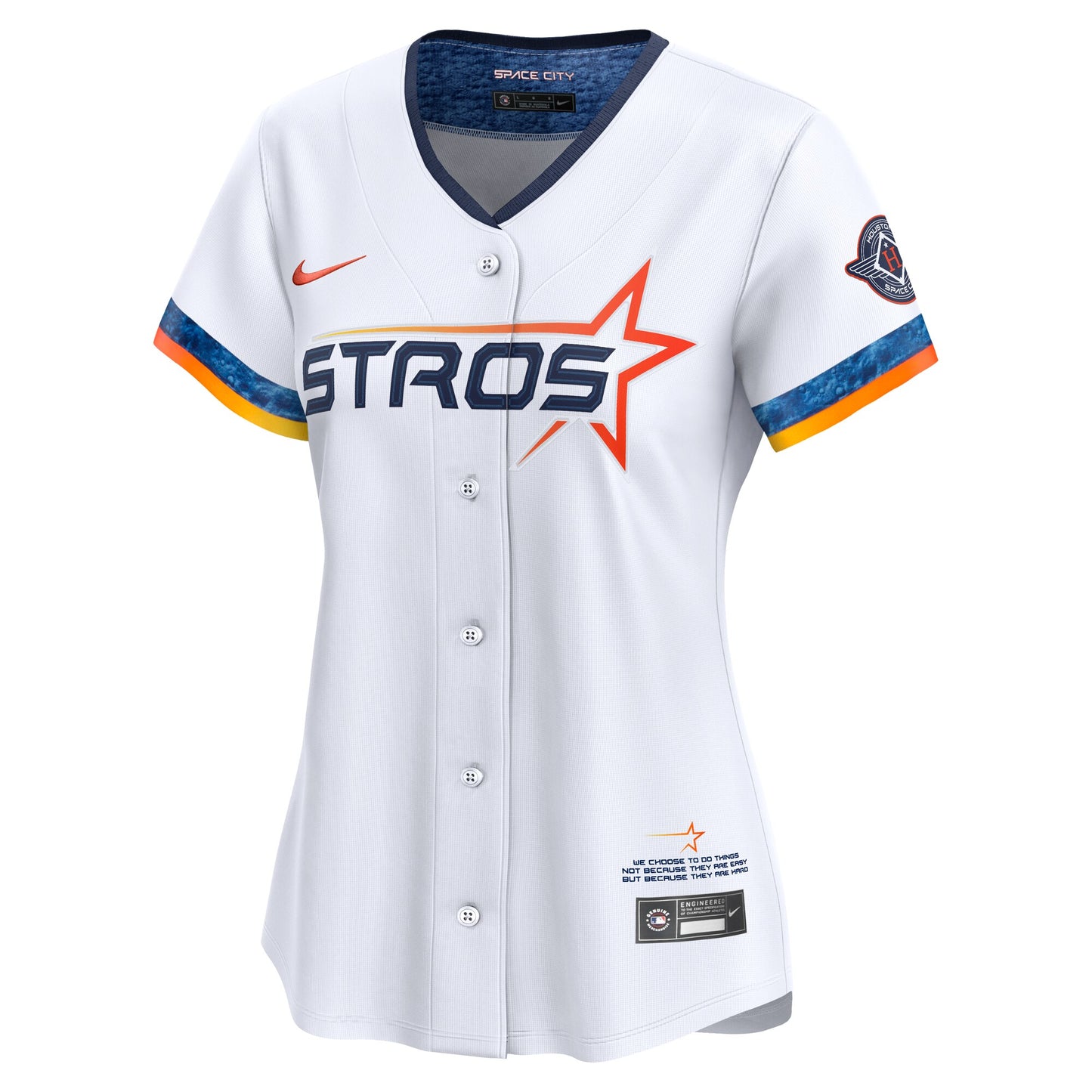 Houston Astros Nike Women's 2025 City Connect Limited Jersey - White