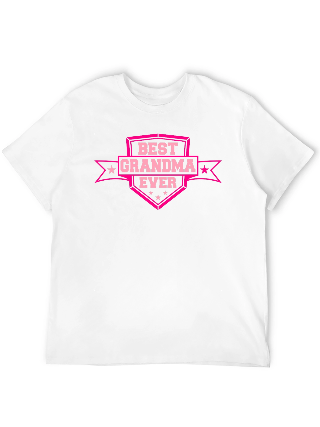 Best Grandma Ever Graphic T-Shirt - Black