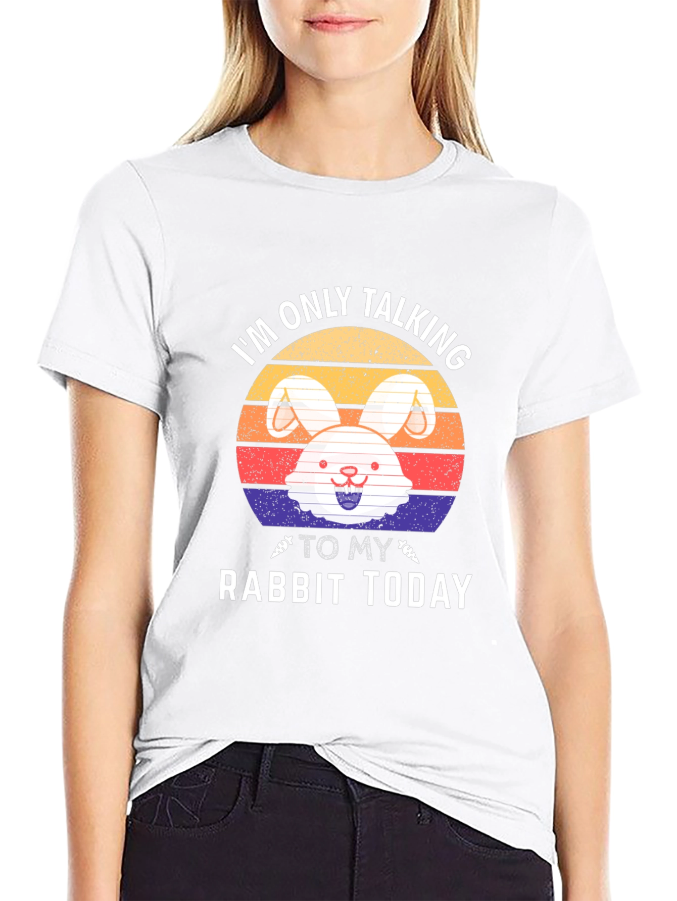 Im Only Talking To My Rabbit Today T-Shirt