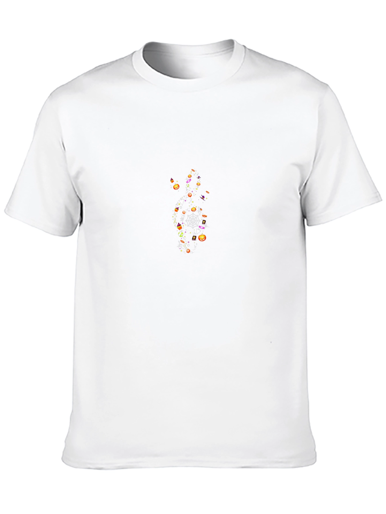 Halloween Graphic Print Black T-Shirt