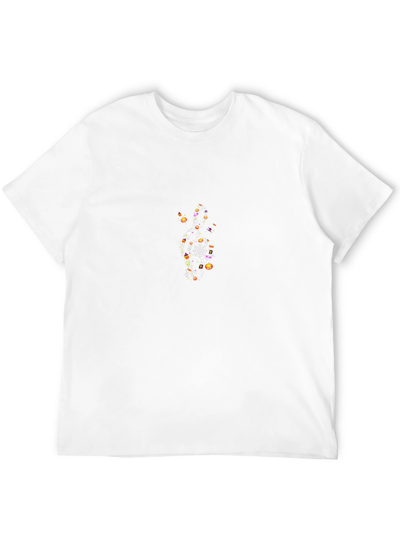 Halloween Graphic Print Black T-Shirt
