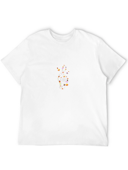 Halloween Graphic Print Black T-Shirt