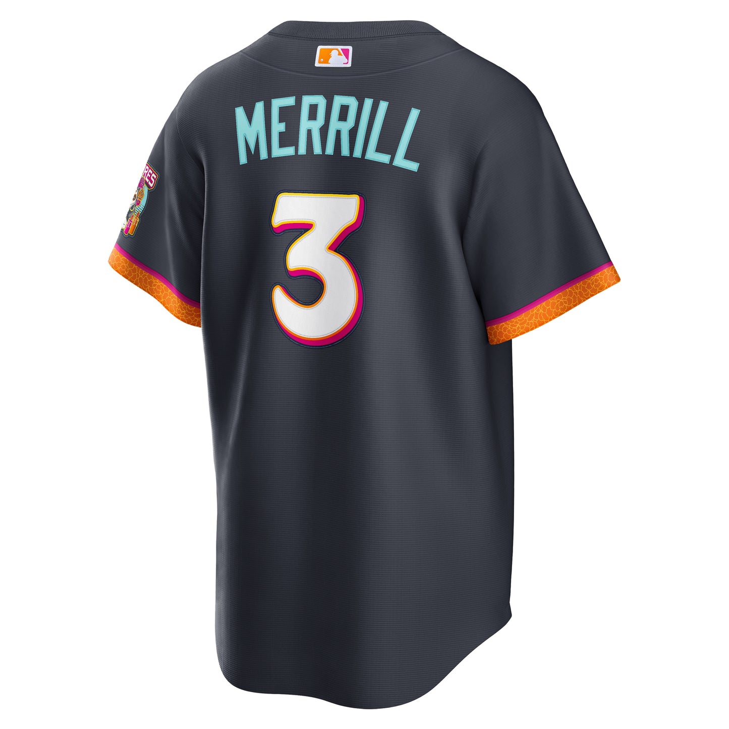 Jackson Merrill San Diego Padres Nike 2026 City Connect Stadium Jersey - Obsidian
