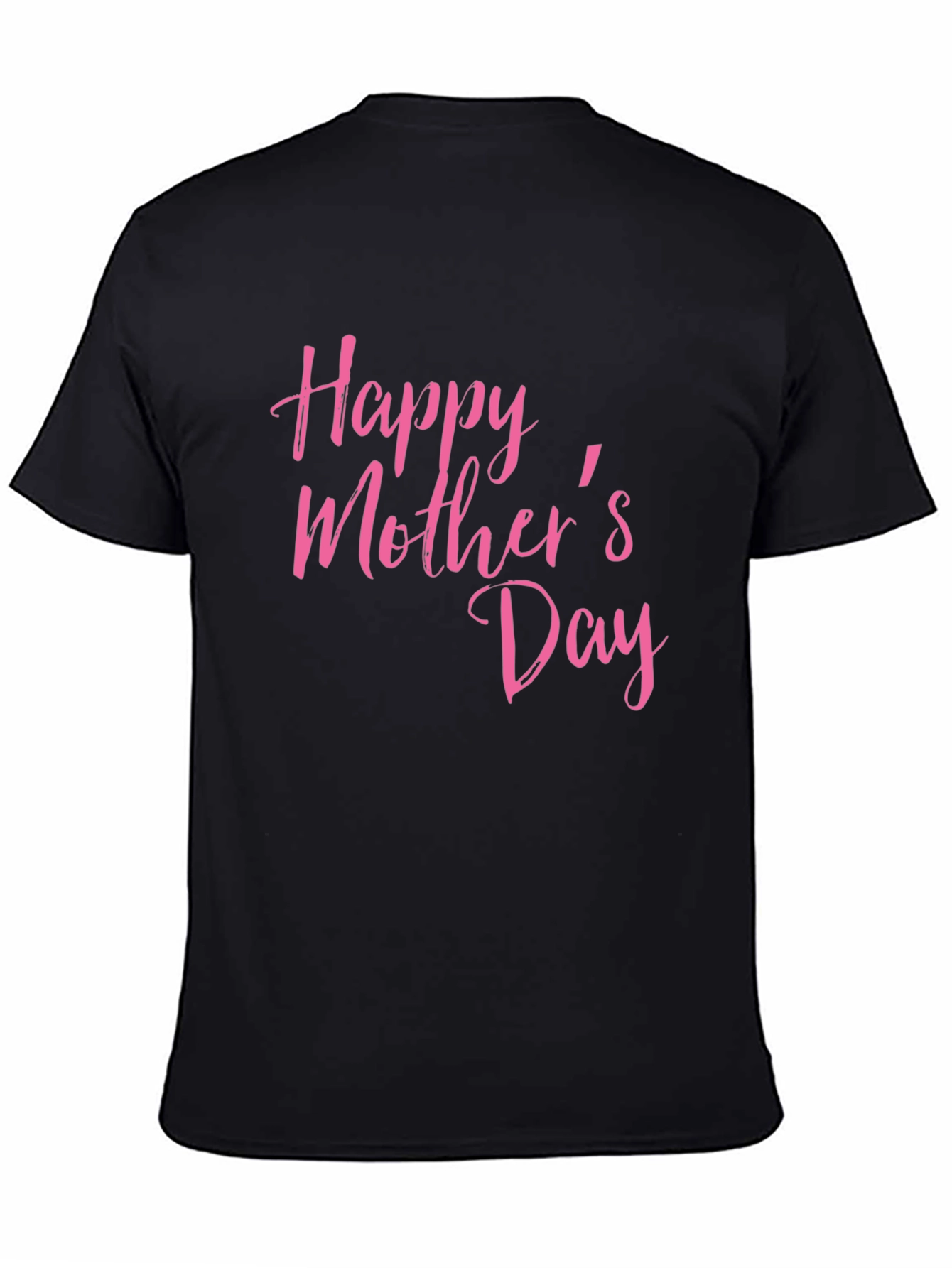Happy Mothers Day T-Shirt Black Tee