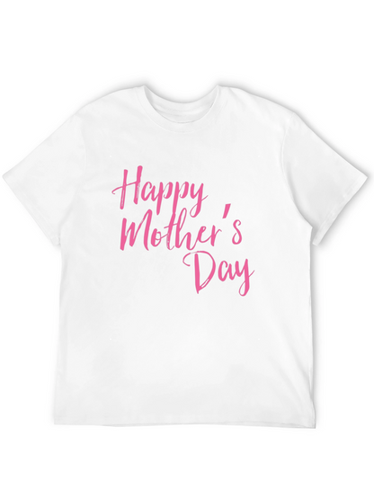 Happy Mothers Day T-Shirt Black Tee