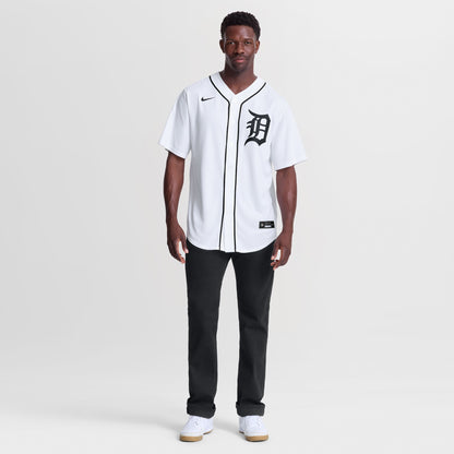 Javier Báez Detroit Tigers Nike Home Replica Jersey - White