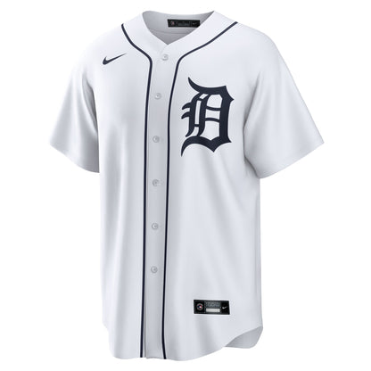 Javier Baez Detroit Tigers Nike Home Replica Player Jersey - White