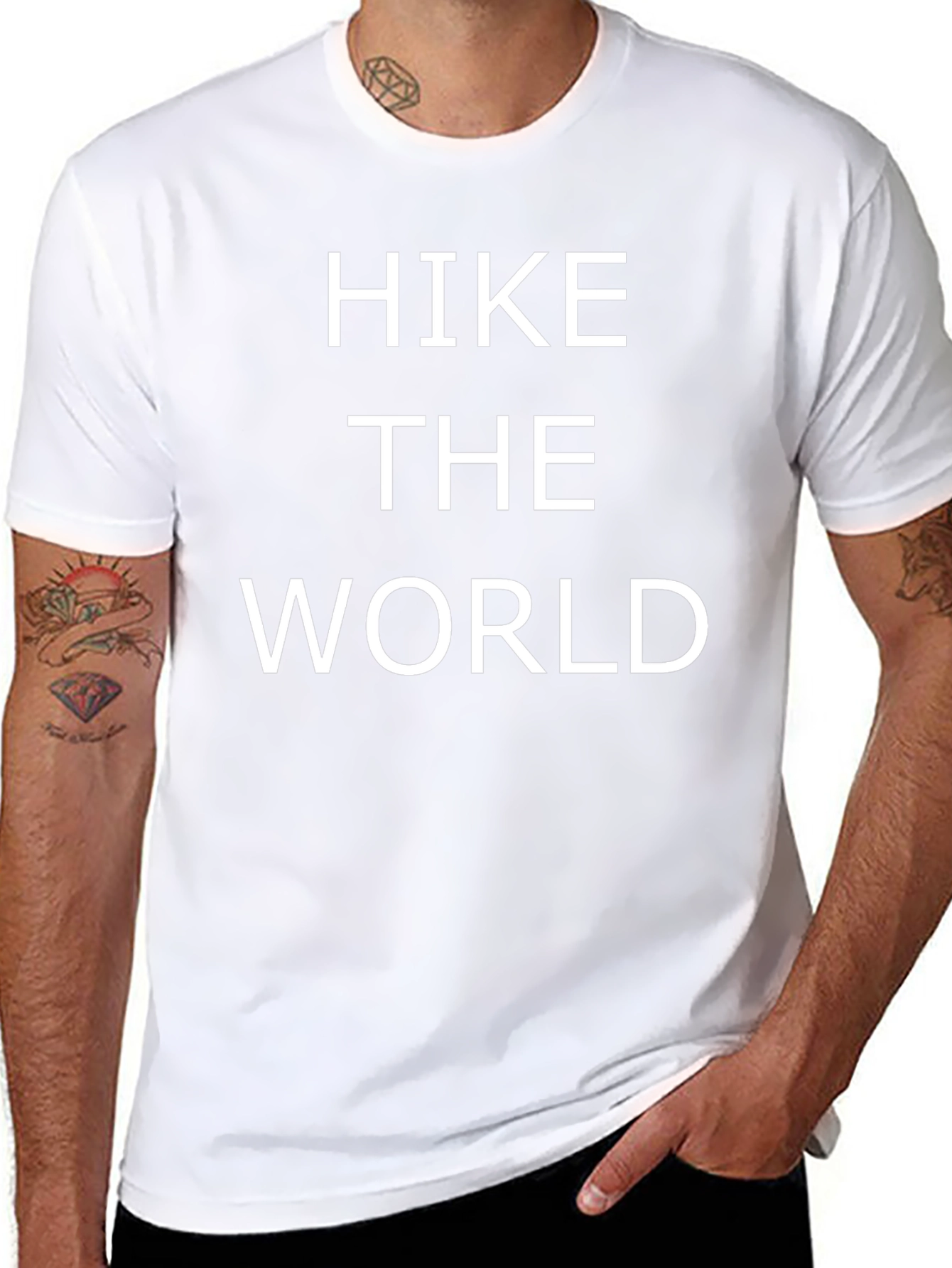 Hike The World Graphic Tee
