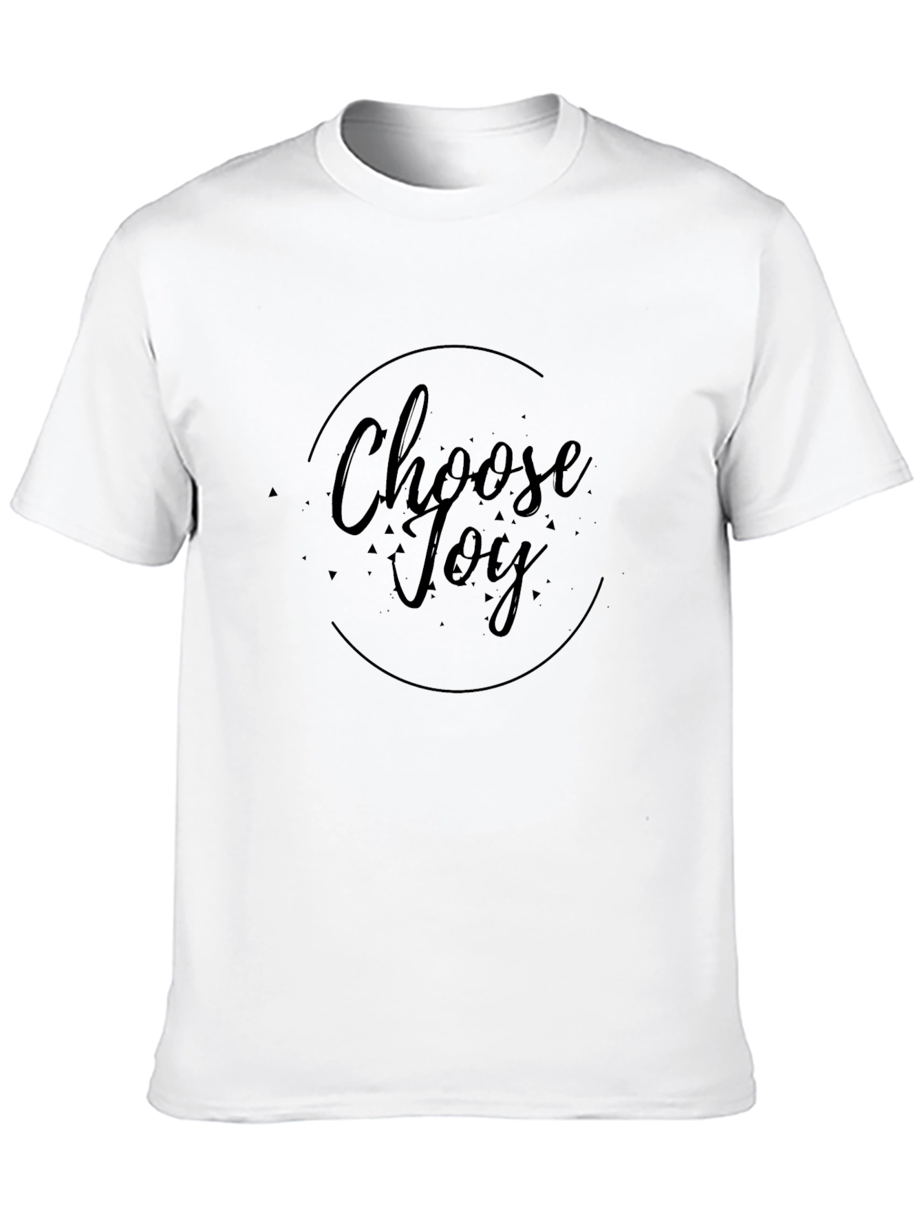 Choose Joy Black Graphic T-Shirt