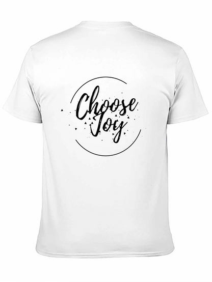 Choose Joy Black Graphic T-Shirt