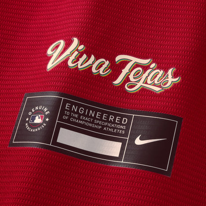 Joc Pederson Texas Rangers Nike 2026 City Connect Stadium Jersey - Red