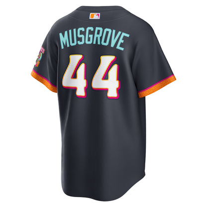 Joe Musgrove San Diego Padres Nike 2026 City Connect Stadium Jersey - Obsidian