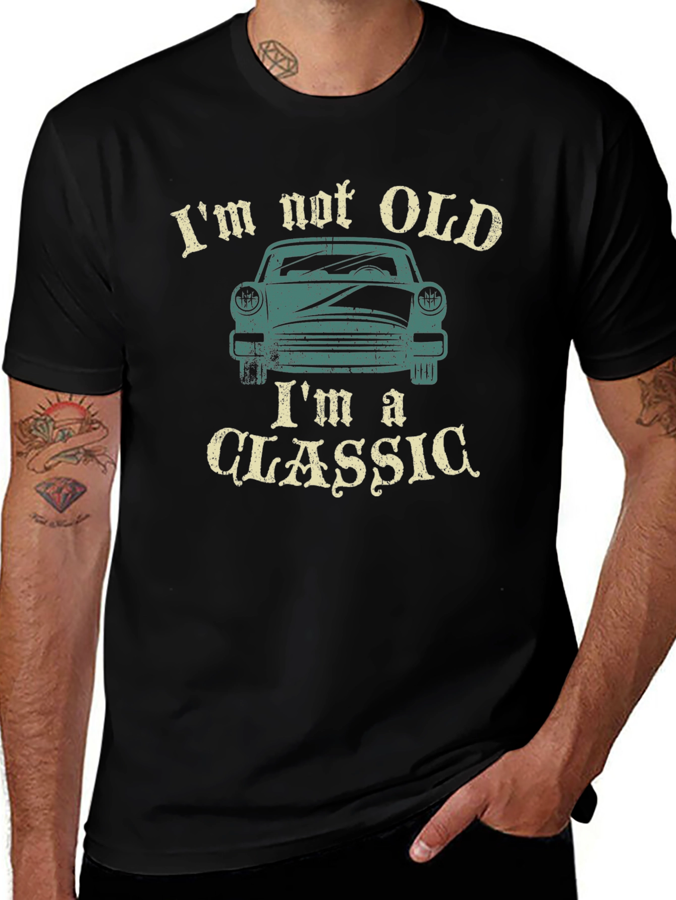 Im Not Old Im A Classic Car Graphic T-Shirt